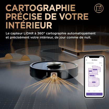 Shark PowerDetect Aspirateur Robot Laveur avec Base autovideuse