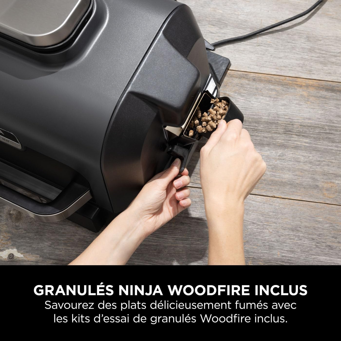 Ninja Woodfire Barbecue électrique et fumoir Pro XL