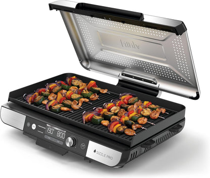 Ninja Sizzle Pro XL Grill Electrique Intérieur & Plancha Electrique
