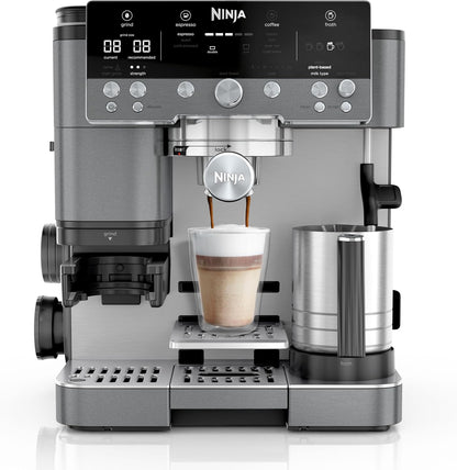 Ninja Luxe Premier, Machine a cafe a grain barista semi-automatique