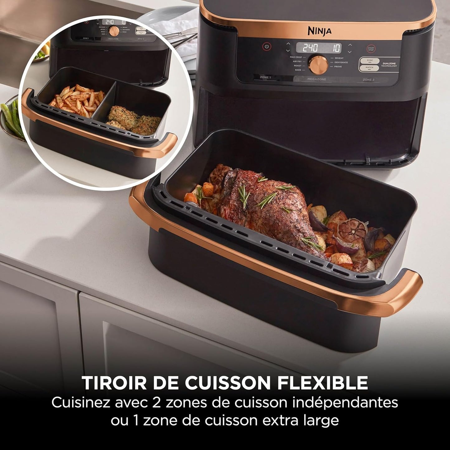 NINJA Foodi FlexDrawer Air Fryer