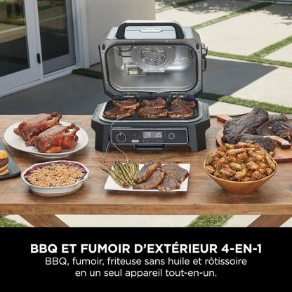 Ninja Woodfire Barbecue électrique et fumoir Pro XL