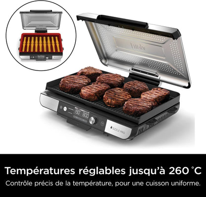 Ninja Sizzle Pro XL Grill Electrique Intérieur & Plancha Electrique