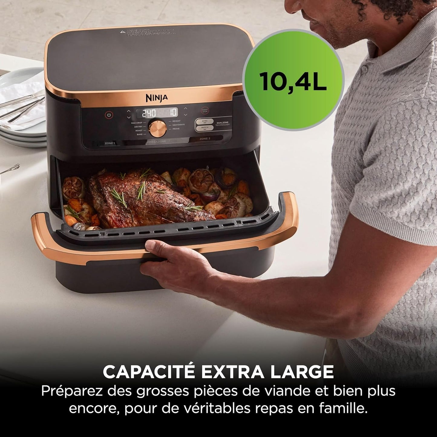 NINJA Foodi FlexDrawer Air Fryer