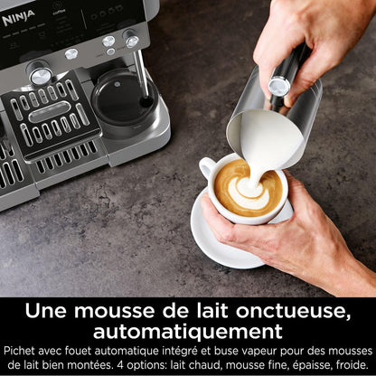 Ninja Luxe Premier, Machine a cafe a grain barista semi-automatique