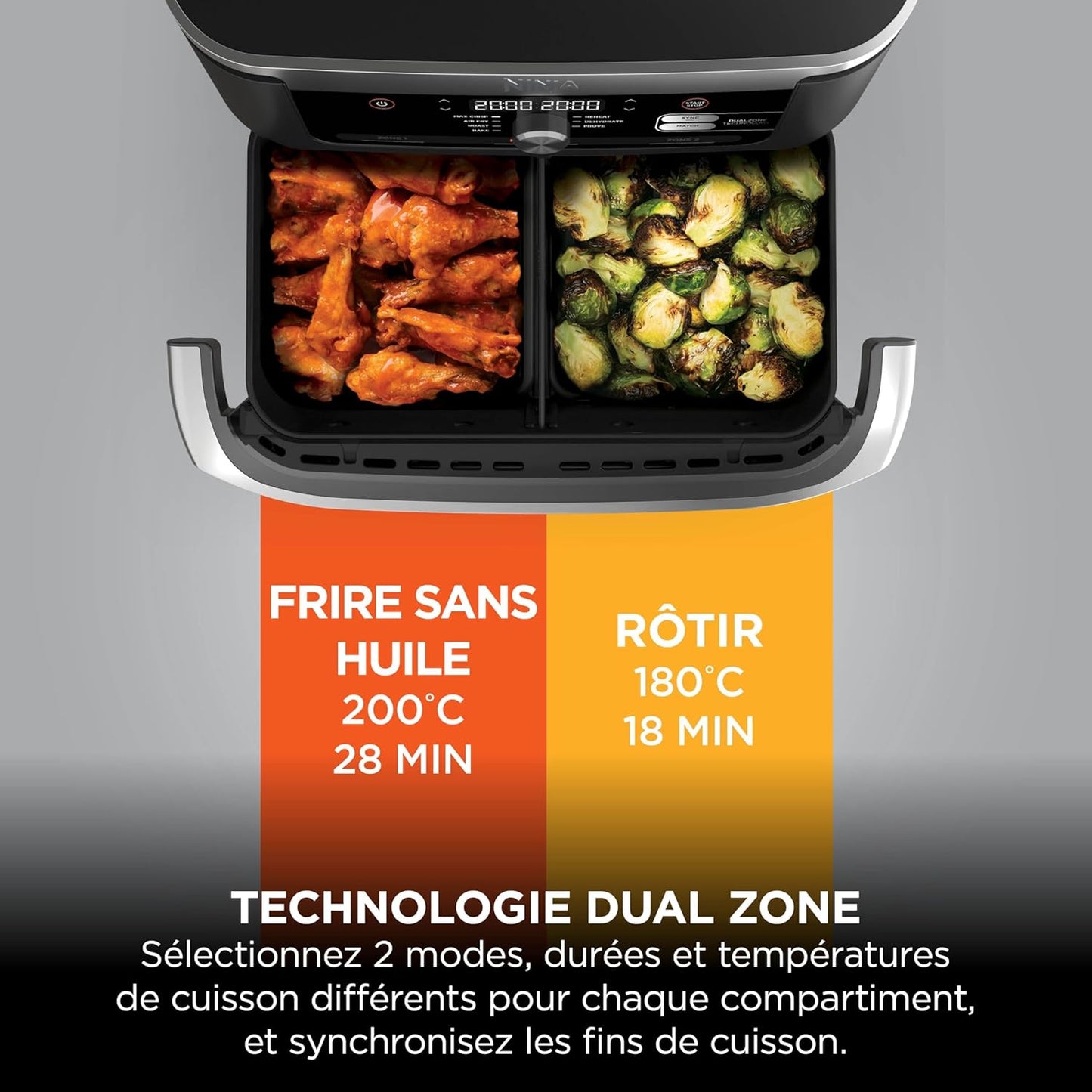 NINJA Foodi FlexDrawer Air Fryer