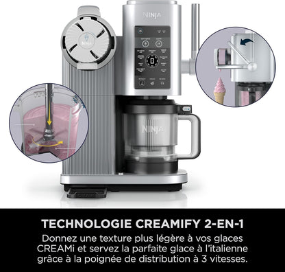 NINJA CREAMi Sorbetière Scoop and Swirl