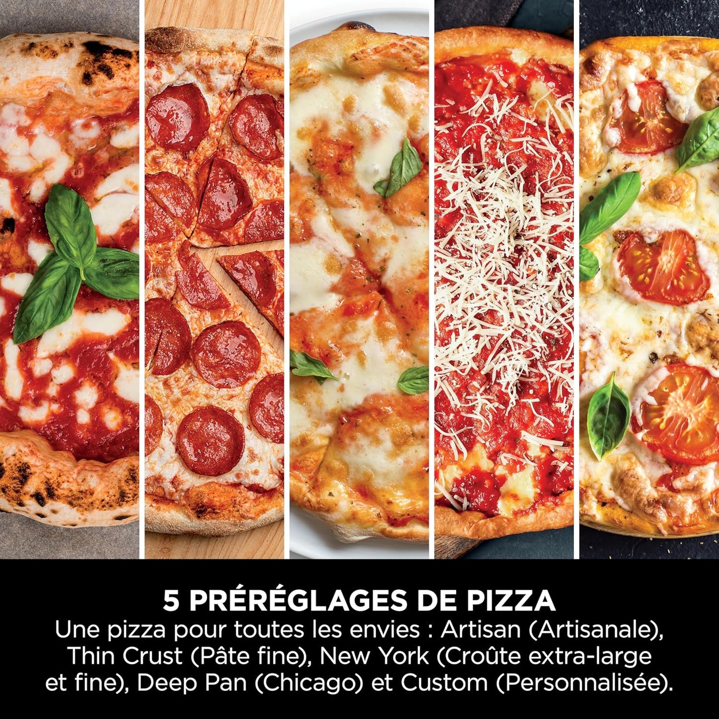Ninja Artisan Four à pizza et friteuse sans huile